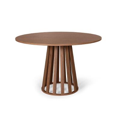 Mesa De Jantar Redonda 6 Lugares 120cm Gabi Noronha - Straub Web