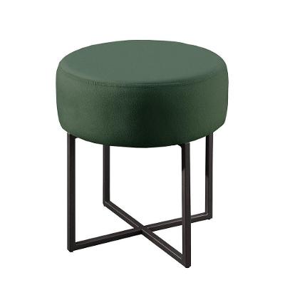 Puff Banqueta Otávio Luxo Castellar Móbile Verde