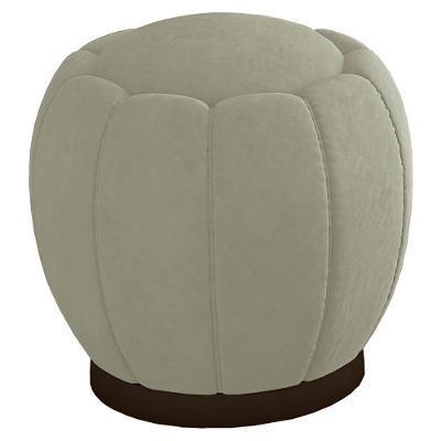 Puff Puf Para Sala Base Metal Tull Veludo Sl 940 Peer Sl 940