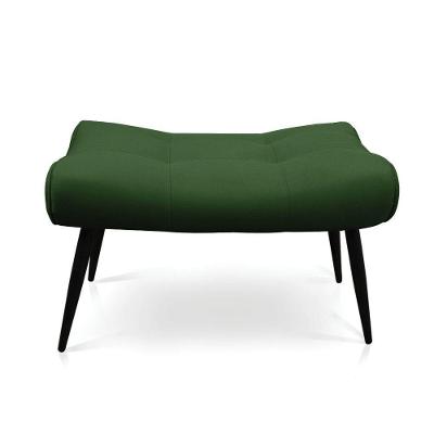 Puff Sher Suede Pés Palito De Ferro - D'Rossi Cor Verde