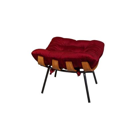 Puff Costela Luxo Dora Bela 0124 Bordô
