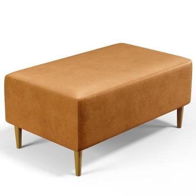 Puff Cléo W01 Pés Palito 90 Cm Courissímo Whisky