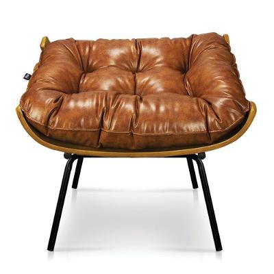 Puff Costela Corano Nozes Base Metal