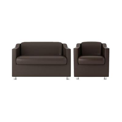 Kit Namoradeira Luxo + Poltrona Sala, Quarto marrom