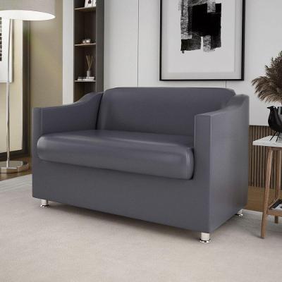 Namoradeira Poltrona Decorativa Confortável - cinza