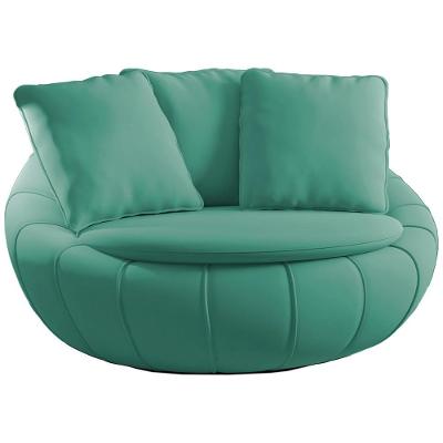 Poltrona Decorativa Base Giratoria Zafira Sl 946 Moll Sl 946