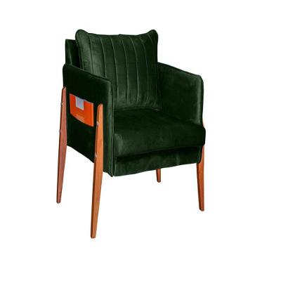 Poltrona Decorativa Milão Luxo Dora Bela Cor 0130 Verde Musgo