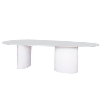 Mesa De Jantar Orgânica Duo 244x137cm Laqueada