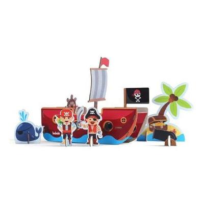 Quebra Cabeça 3d Piratas - 6006 - Babebi