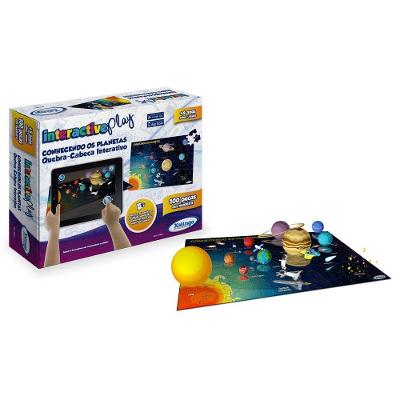 Quebra-cabeça Interactive Play Conhecendo Os Planetas