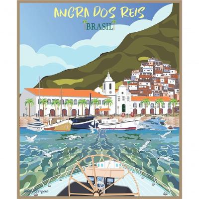 Quebra Cabeça Angra Dos Reis 1014 Pçs - 89 X 73cm