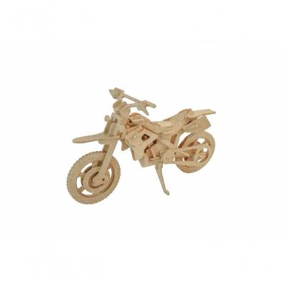 Quebra-cabeça 3d Motocross 55 Peças - Dinobrinque