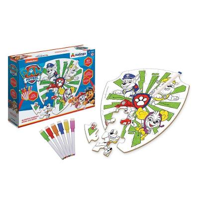 Quebra-cabeça Para Colorir Patrulha Canina