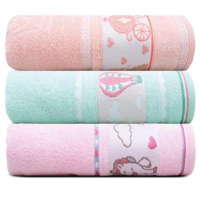 Jogo De Toalha De Banho Infantil 3 Peças Kids 68x110cm Appel Feminino