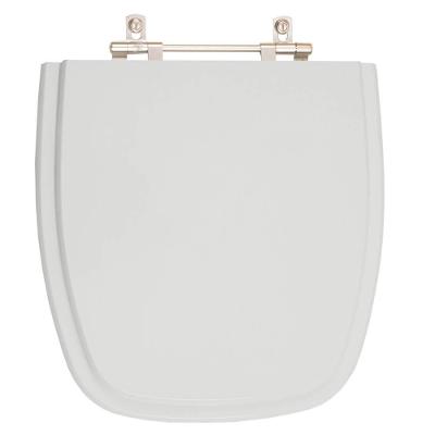 Assento Sanitario Poliester Fit Cinza Prata Para Vaso Celite