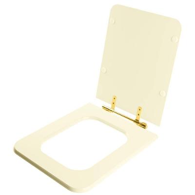 Assento Sanitário Square Biscuit Para Vaso Incepa