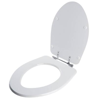 Assento Sanitário Em Mdf Branco Para Bacia Ideal Standard
