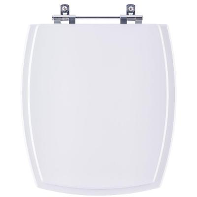 Tampa De Vaso Em Mdf Anturius Branco Para Bacia Luzarte
