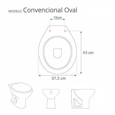 Assento Sanitário Poliéster Oval Cristal Golfinho Conchas