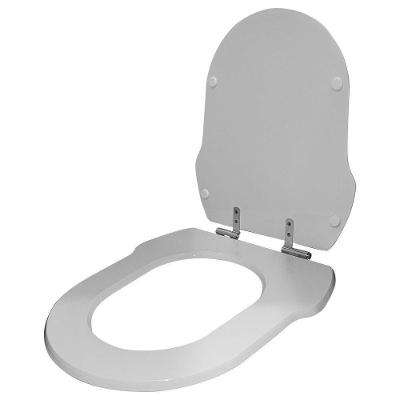 Tampa De Vaso Com Amortecedor Hampton Cinza Platina Laufen