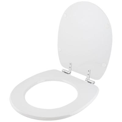 Tampa De Vaso Laqueado Com Amortecedor Lorenone Branco