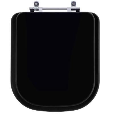 Assento Sanitário Piano Ébano (Preto) Para Vaso Deca