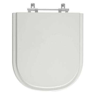 Assento Sanitário Flox Cinza Claro Para Vaso Fiori
