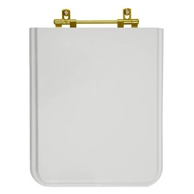 Assento Sanitário Square Cinza Platina Para Vaso