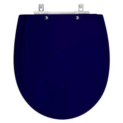 Assento Sanitário Laqueado Polo Azul Para Vaso Hervy