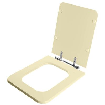 Tampa De Vaso Poliester Square Bone (Bege Claro)