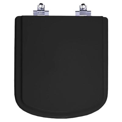Assento Sanitário Laqueado Bali Preto p/Vaso Incepa 6Lpf