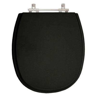 Assento Sanitário Loren One Preto p/Vaso Lorenzetti 6Lpf