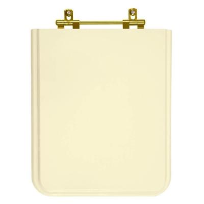 Assento Sanitário Square Bone (Bege) Para Vaso