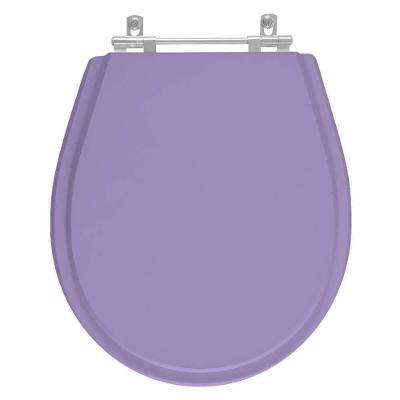 Assento Sanitário Poliester Avalon Bermuda (Lilás) Para Vaso Ideal Standard