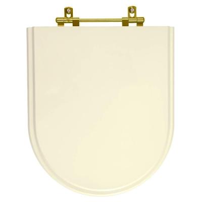Assento Sanitário Poliéster Carrara Creme Para Vaso Deca