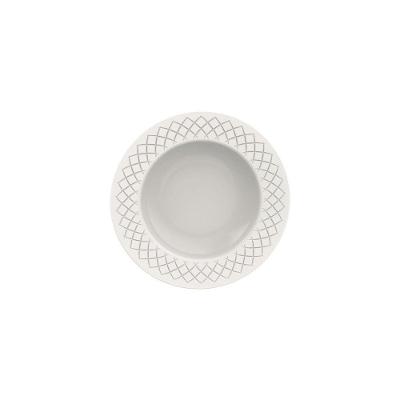 Prato Fundo Tramontina Ingrid Em Porcelana 23 Cm Tramontina