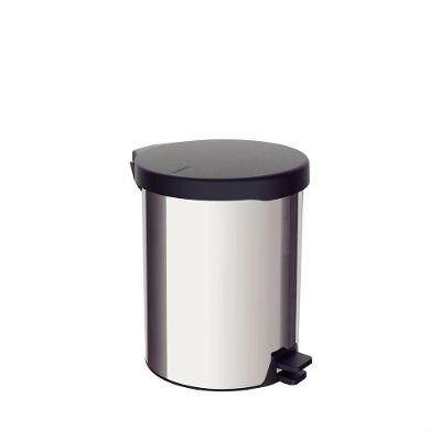 Lixeira Com Pedal New Tramontina Em Aço Inox Com Acabamento Polido 12 L Tramontina
