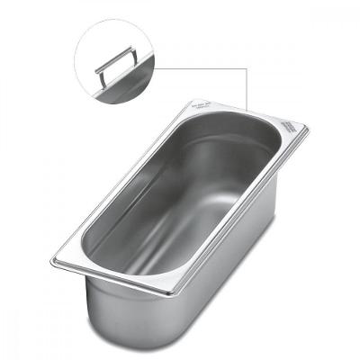 Cuba 2/8 Em Inox Com Alças Móveis Profundidade 65 mm 304