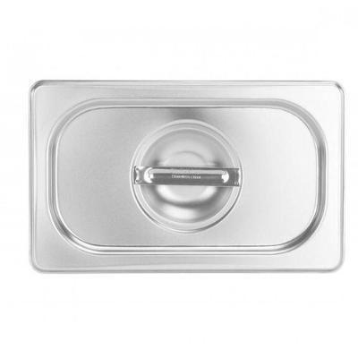 Kit 2 Tampa De Cuba Gastronomica Inox 1/4 Inox Brasinox