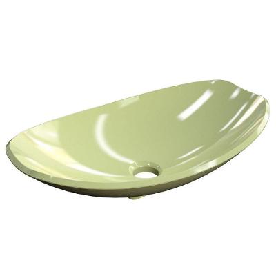 Cuba Pia De Apoio Para Banheiro Canoa Luxo 45 C08 Verde Acqua