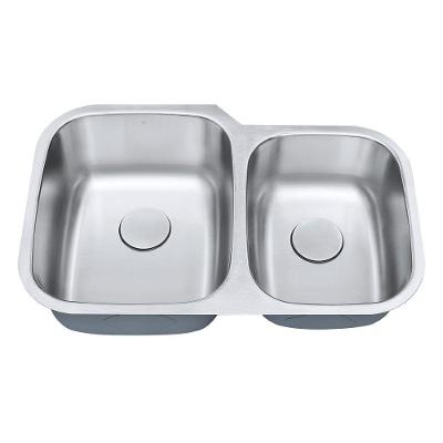 Cuba de Cozinha Aço Inox 1mm Escovado C201 81,3x52,7x22,8 Cm