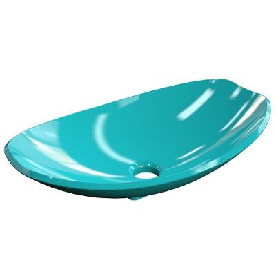 Cuba Pia De Apoio Canoa Luxo Azul Turquesa