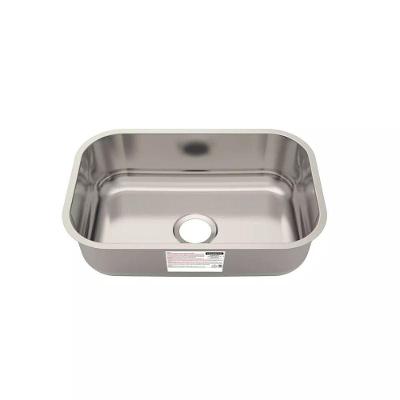 Cuba De Embutir Retangular 47 Bl Standard 47X30 Cm Sem Válvula Tramontina Inox Inox