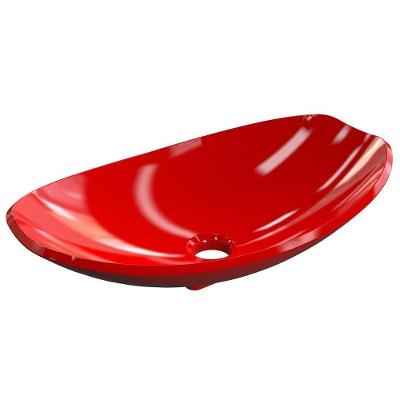 Cuba Pia De Apoio Canoa Luxo Vermelho