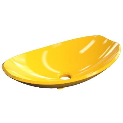 Cuba Pia De Apoio Canoa Luxo Amarelo
