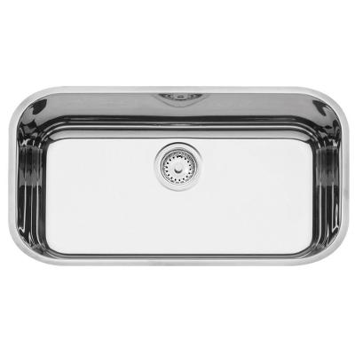 Cuba Lavínia 56 Bl Em Aço Inox Alto Brilho 56X34cm