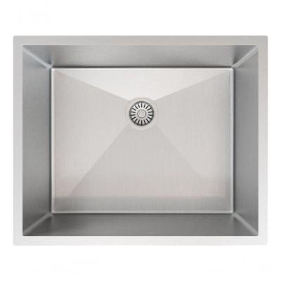 Cuba De Aço Inox Quadrada Inoxidável 50X40 C/ Válvula -