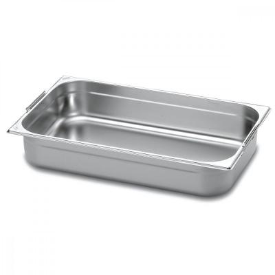Cuba 2/1 Em Inox Com Alças Móveis Profundidade 100 mm 304
