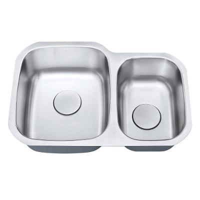 Cuba de Cozinha Aço Inox 1mm Escovado C201-p 68.5x45,8x20,3cm