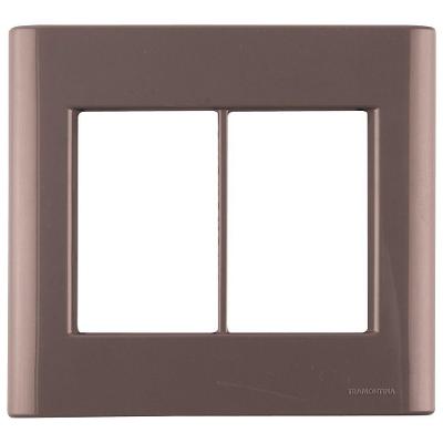 Placa 6 Postos 4x4 Tramontina Giz Café Tramontina